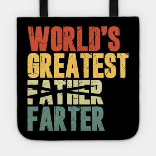 World's Greatest Father Farter Tote