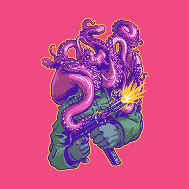 Octo-Nazi! by cs3ink