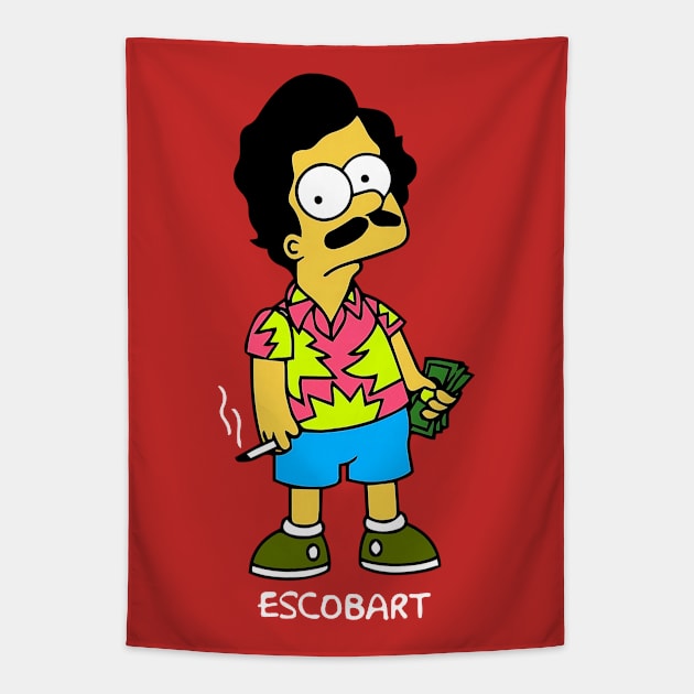 Escobart Tapestry by Three Meat Curry