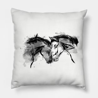 Wild Horses Pillow