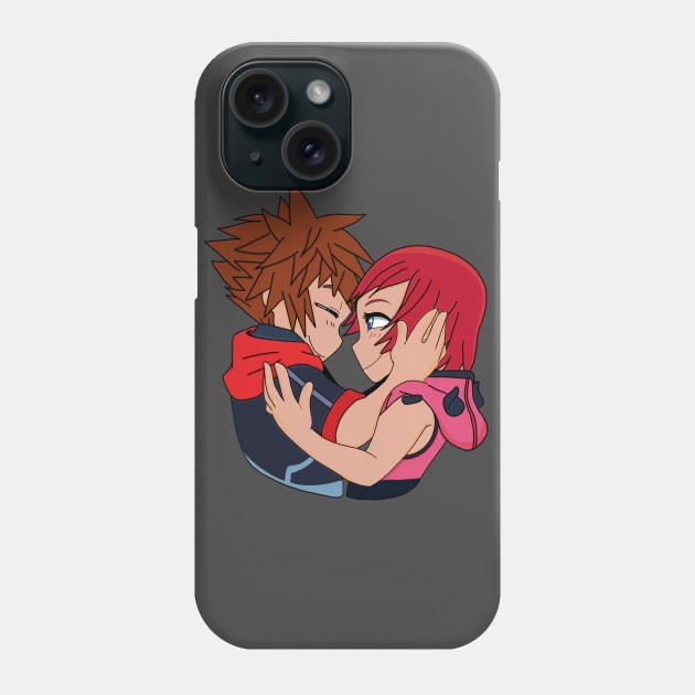 Sora and Kairi Phone Case by garciajey