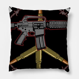 Peace Through Superior Firepower. Pillow