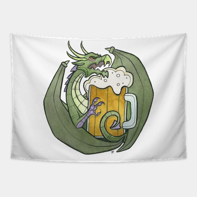 Drunks and Dragons Tapestry by GeeklyInc