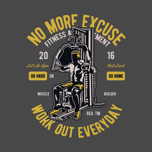 No More Excuses by RaptureMerch