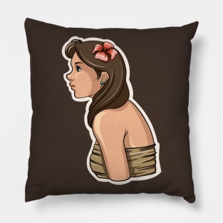 GIRL FROM BALI Pillow