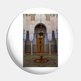 Morocco. Meknes. Mausoleum of Moulay Ismail. Pin