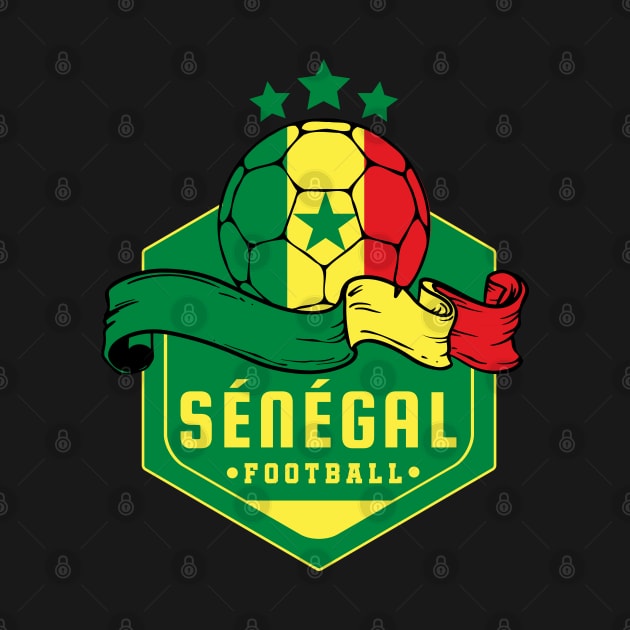 Senegal Football by footballomatic