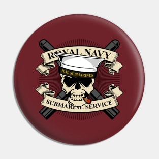 Royal Navy Submarine Service Pin