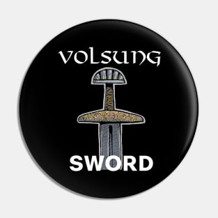 Viking Volsung sword Pin