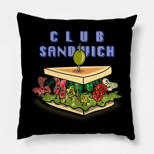 Club Sandwich Pillow