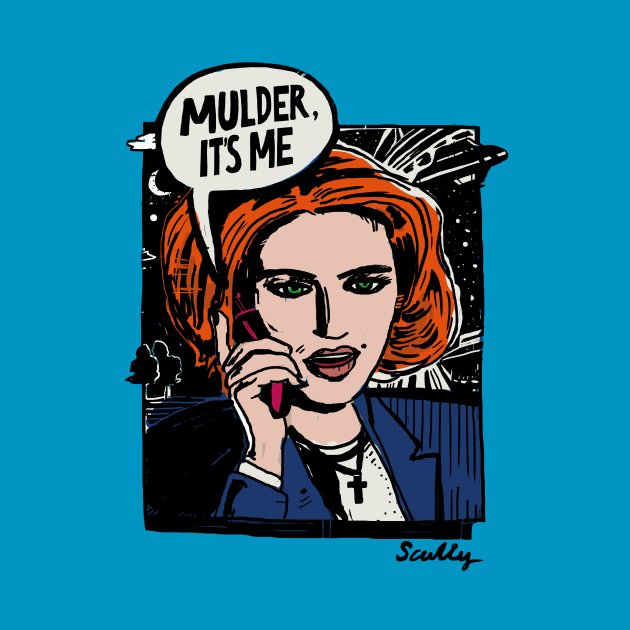 Mulder, It's Me by Pixelmania