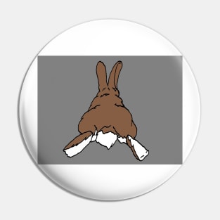 Pouting rabbit Pin