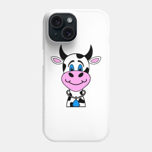 CUTE Blue Eyed Cow Lover Phone Case