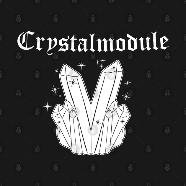 Crystalmodule white color and vintage letters. by Master2d