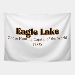 Eagle Lake Goose Hunting Capital Of The World Tapestry