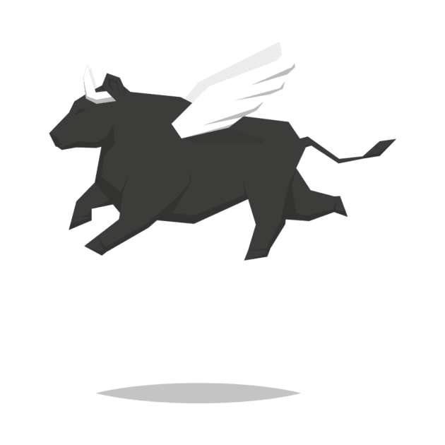 winged bull by jhurtado
