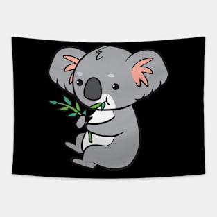 Koala - eating eukaliptus Tapestry