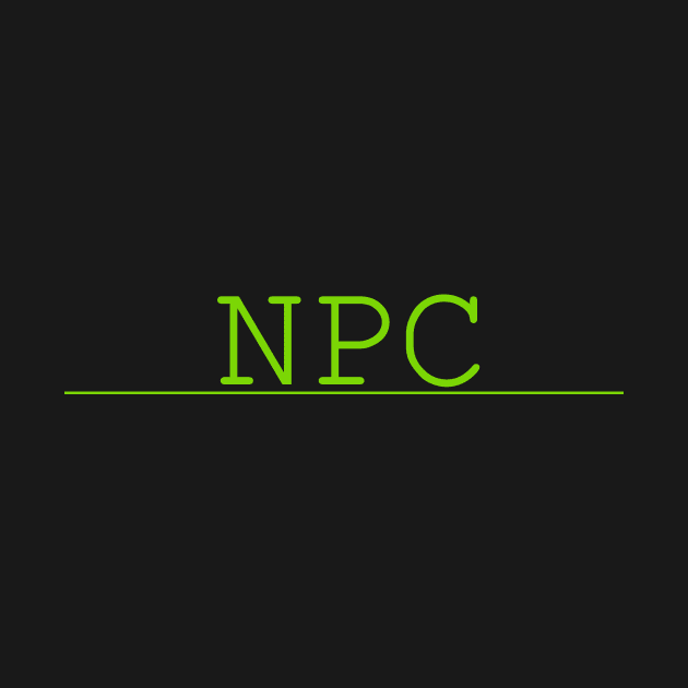 non player character npc by NotComplainingJustAsking