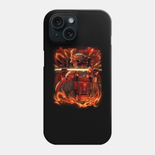 Fire Urban Samurai Phone Case