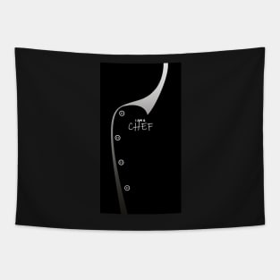 chef aprons funny design by ironpalette Tapestry