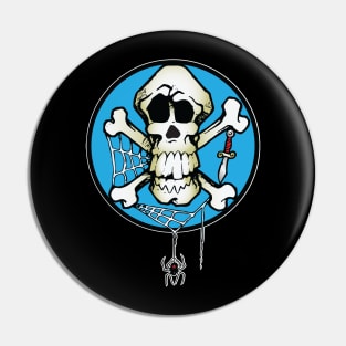 Pirate Skull n Crossbones Pin