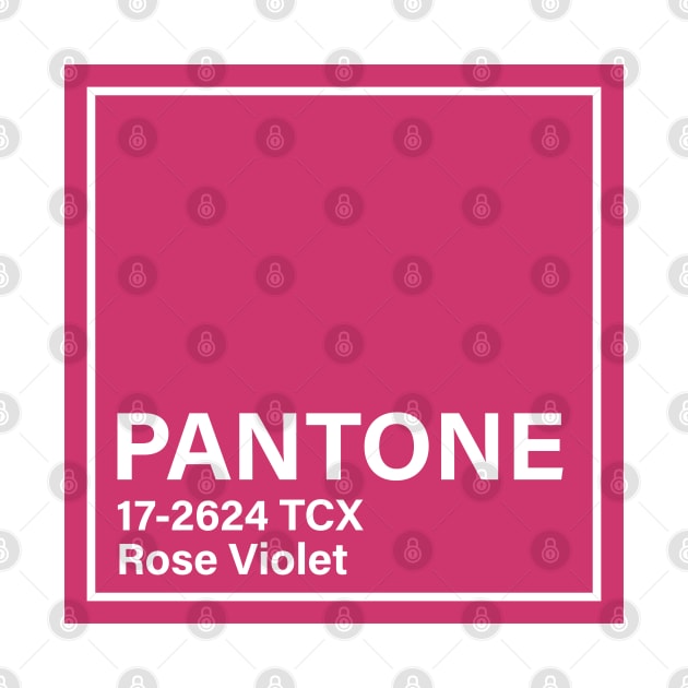 PANTONE 17-2624 TCX Rose Violet by princessmi-com