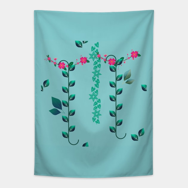 vine vines Tapestry by Jesscreative