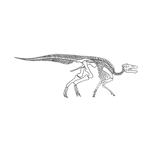 Dinosaurier Edmontosaurus Fossilien Herbivoren T-Shirt