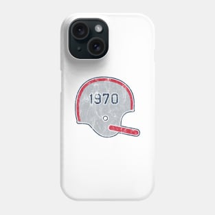 New England Patriots Year Founded Vintage Helmet Phone Case