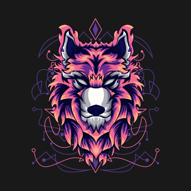 wolf classic front by SHINIGAMII