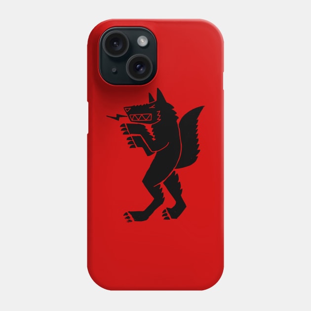 werewolf man wolf Phone Case by MatthewTaylorWilson