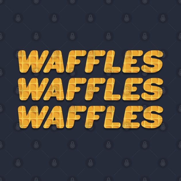 Waffles waffles waffles - Teen Titans Cyborg / Beast Boy by Rixta Tees