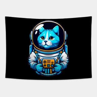 Astronaut cat Tapestry