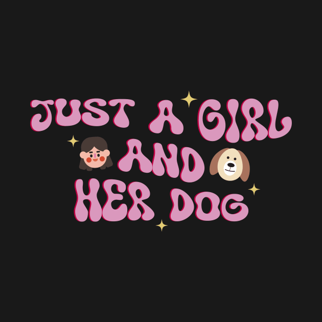 Just A Girl And Her Dog by waoeclub