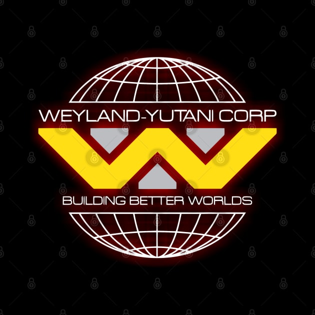 Alien Weyland Yutani Corp Logo by joeysartworld