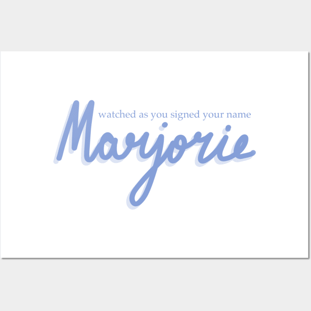 Taylor Swift Marjorie Lyrics Poster, Evermore, Wall Art, Print