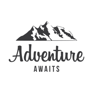 Mountains Adventure Awaits T-Shirt