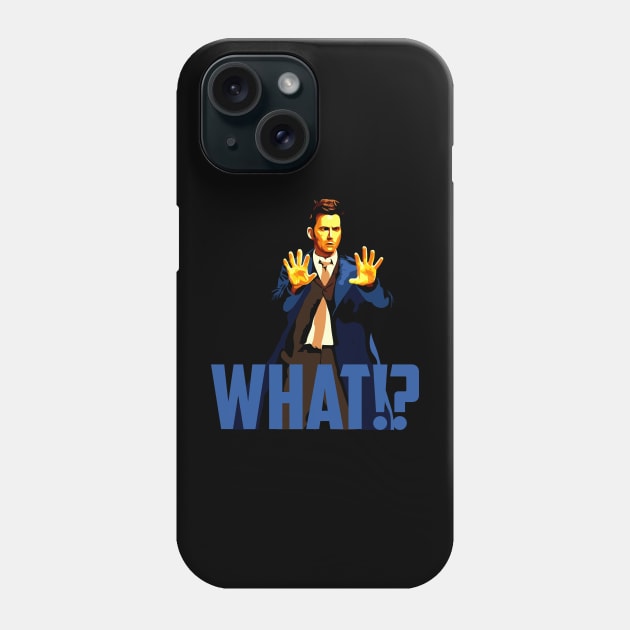 What!? Phone Case by Randomart