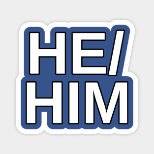 He/Him Pronouns Magnet