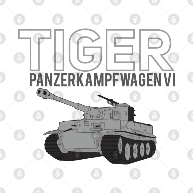 Magnificent Pz-VI Tiger by FAawRay