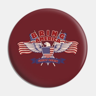 Bring America Great Again Pin