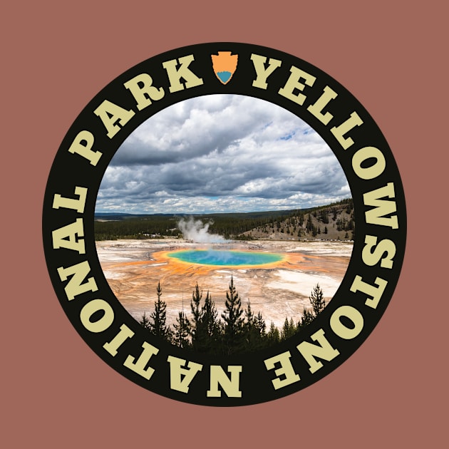 Yellowstone National Park circle by nylebuss