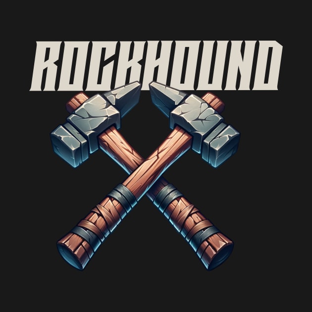 Rockhound - Double Rock hammers - Rock Hunter by Crimson Leo Designs