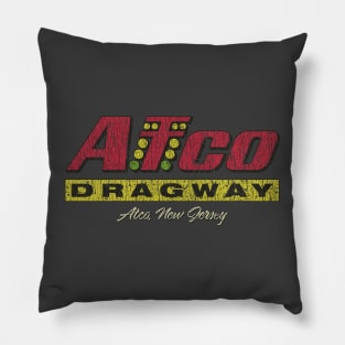 Atco Dragway Xmas Tree 1960 Pillow