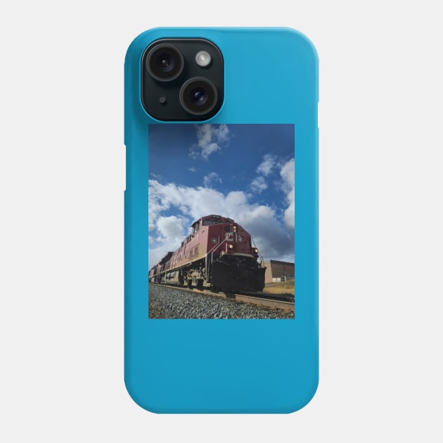 train Phone Case by UniqueDarkStreetArt