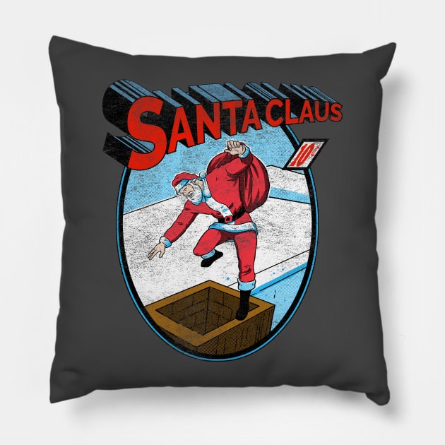 Super Santa Pillow by rustenico