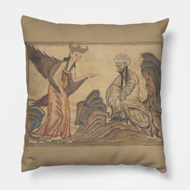 Revelation (restored) Pillow by Anub