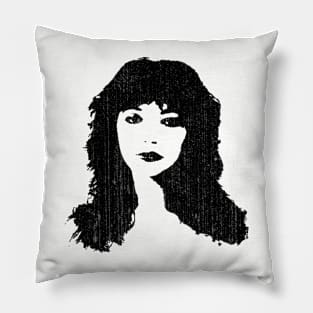 Kate Bush Portrait Pillow