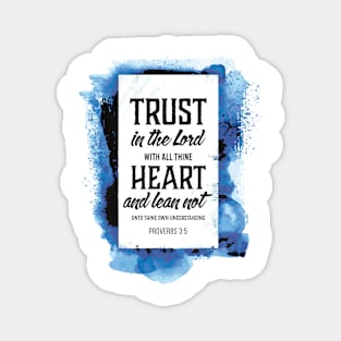 Trust In The Lord Magnet