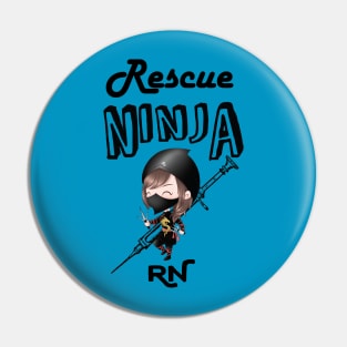 Rescue ninja RN - women -nurse nursing lvn lpn nurse practitioner Pin